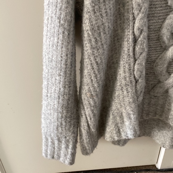 Witchery cable knit grey jumper size small - Picture 3 of 8